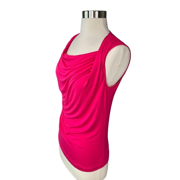 CAbi Blouse Womens Tank Top Stretch Sleeveless Square Neck Pink Small - Picture 5 of 8